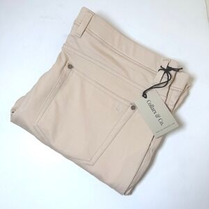 Collars & Co CEO Tech Pull On Pants Men 30x30 Stone Performance Commute Golf NEW